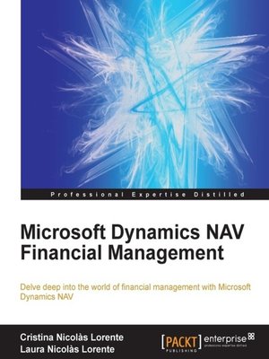 cover image of Microsoft Dynamics NAV Financial Management